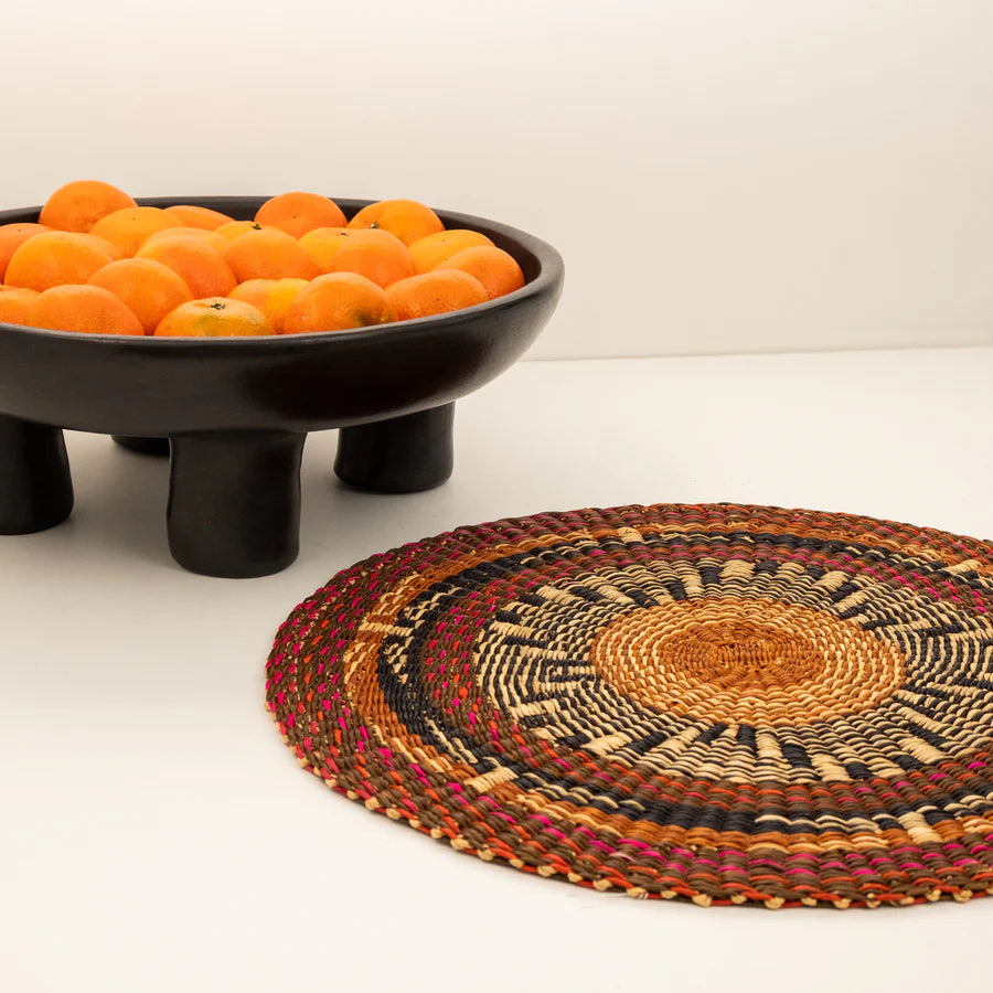 Baba Tree Round Placemats - Set of 4