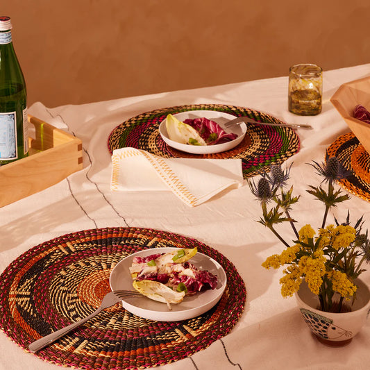Baba Tree Round Placemats - Set of 4